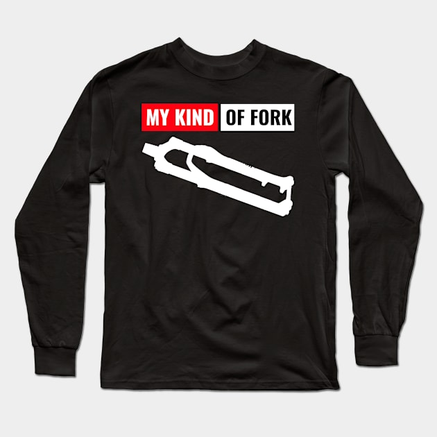 My Kind Of Fork, Cyclist Long Sleeve T-Shirt by ILT87